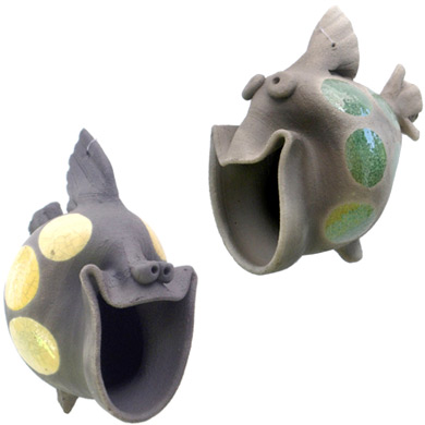 Laughing Pottery Fish
